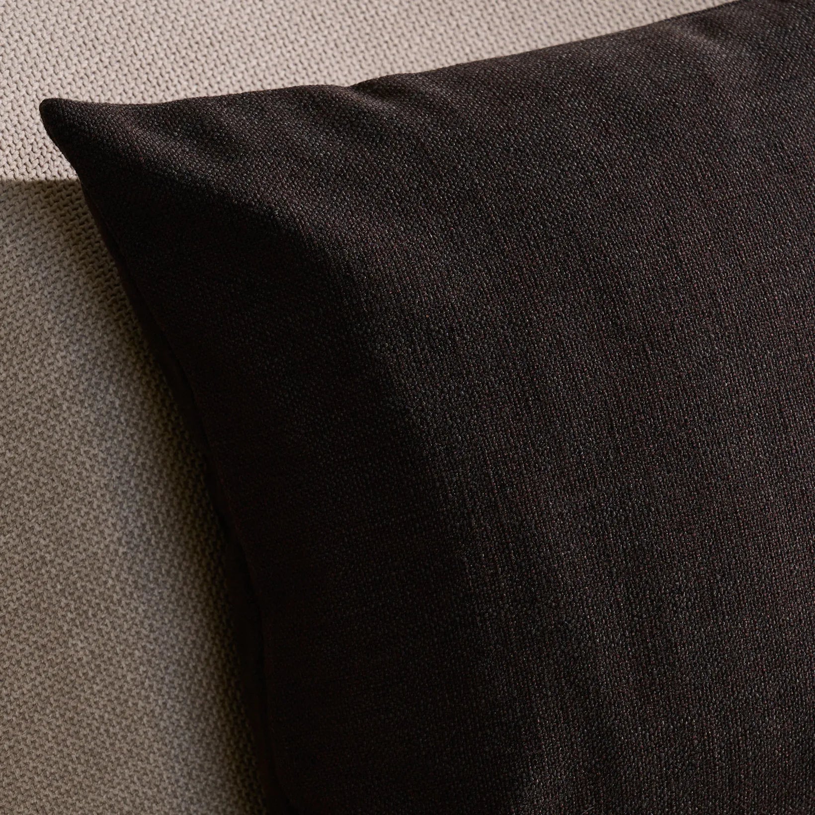 Chalet Kissen Dunkelbraun